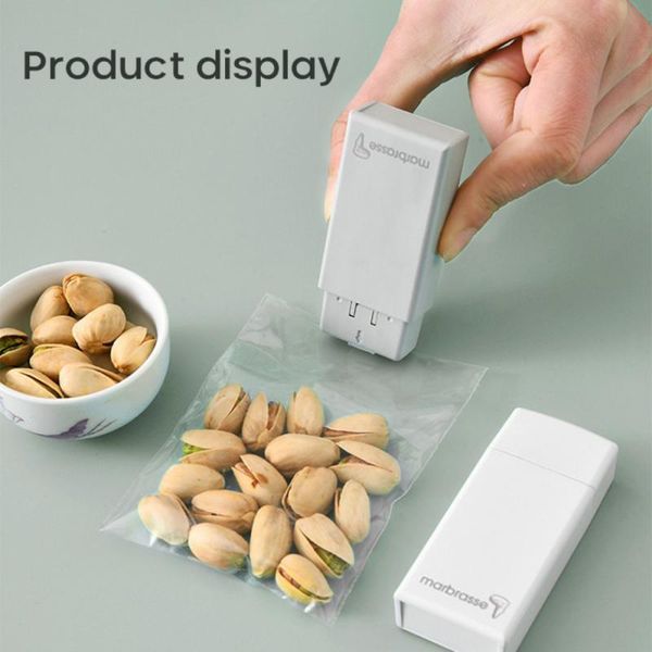 1pc kitchen accessories tools mini portable clip heat sealing machine home snack bag utensils gadget clips
1pc kitchen accessories tools mini portable clip heat sealing machine home snack bag utensils gadget clips