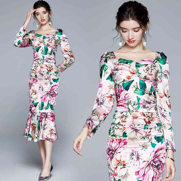 casual dresses runway rose floral trumpet pleated satin women's long sleeve square collar flower print beach female bodycon k0k8, Black;gray
casual dresses runway rose floral trumpet pleated satin women's long sleeve square collar flower print beach female bodycon k0k8, Black;gray
