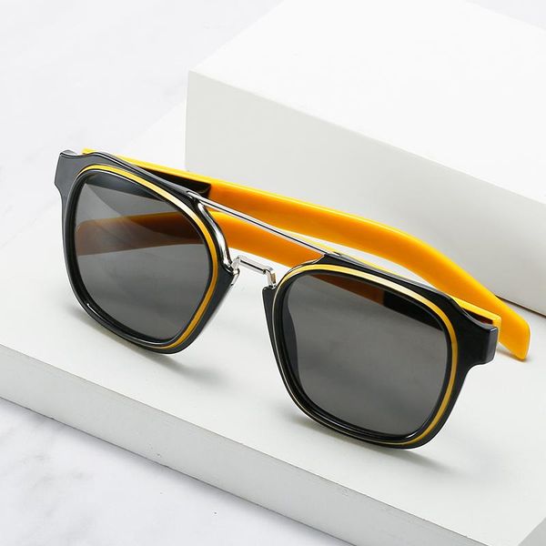 sunglasses vintage fashion double beams square cat eye retro trendy men women, White;black
sunglasses vintage fashion double beams square cat eye retro trendy men women, White;black
