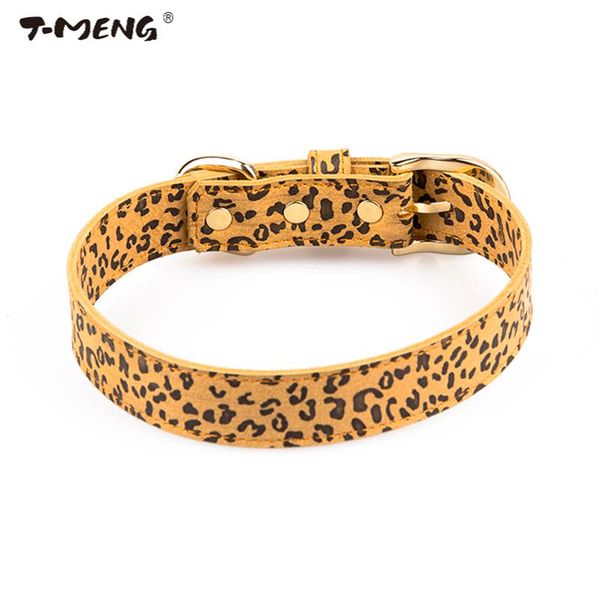 dog collars & leashes t-meng soft real leather pet collar leopard printed metal buckle puppy neck strap
dog collars & leashes t-meng soft real leather pet collar leopard printed metal buckle puppy neck strap