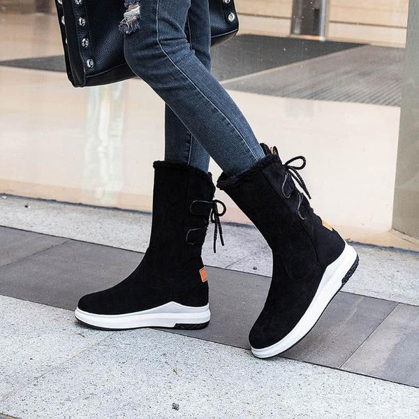 mid-calf boots women waterproof snow shoes women's winter high ladies black shoes#3 m2p3
mid-calf boots women waterproof snow shoes women's winter high ladies black shoes#3 m2p3