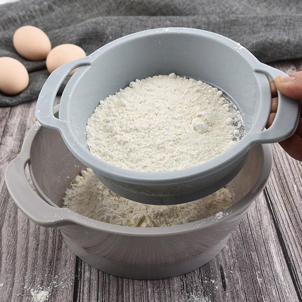 baking & pastry tools flour sieve mixing bowl set stackable fine mesh strainer with dough scraper egg white separator cooking tool
baking & pastry tools flour sieve mixing bowl set stackable fine mesh strainer with dough scraper egg white separator cooking tool