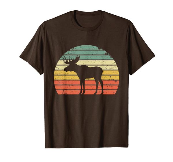 vintage moose shirt sunset retro colors distressed t-shirt, White;black
vintage moose shirt sunset retro colors distressed t-shirt, White;black