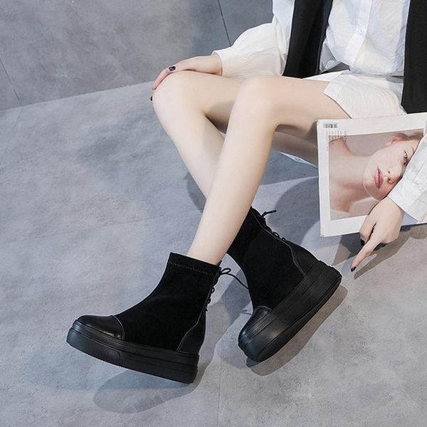 boots women's ankle 2021 autumn winter split leather high heels women warm plush ladies boot woman shoes, Black
boots women's ankle 2021 autumn winter split leather high heels women warm plush ladies boot woman shoes, Black
