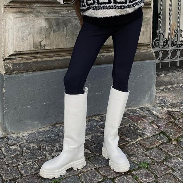 boots brand customized slip on female platform square heels fashion knee high riding women shoes footwear qkds, Black
boots brand customized slip on female platform square heels fashion knee high riding women shoes footwear qkds, Black