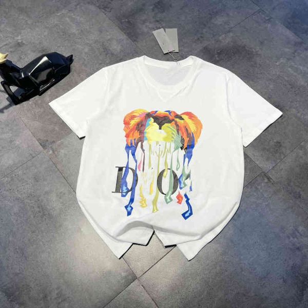 spring and summer new fashion men's and women's couple's cotton round neck printed short sleeve t-shirt, casual and clothing, White
spring and summer new fashion men's and women's couple's cotton round neck printed short sleeve t-shirt, casual and clothing, White