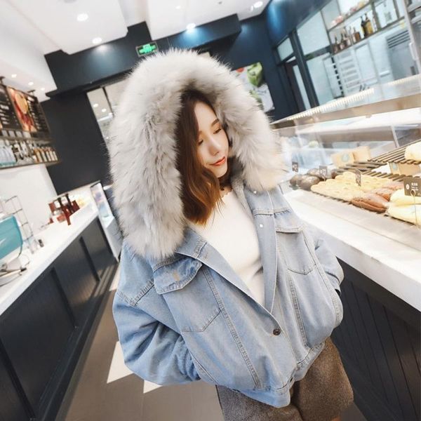 women's jackets women warm denim short coat collar jacket slim winter hooded outwear coats, Black;brown
women's jackets women warm denim short coat collar jacket slim winter hooded outwear coats, Black;brown