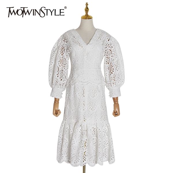 casual hollow out dresses woman party night v neck lantern long sleeve high waist ruched white dress for female 210520, Black;gray
casual hollow out dresses woman party night v neck lantern long sleeve high waist ruched white dress for female 210520, Black;gray
