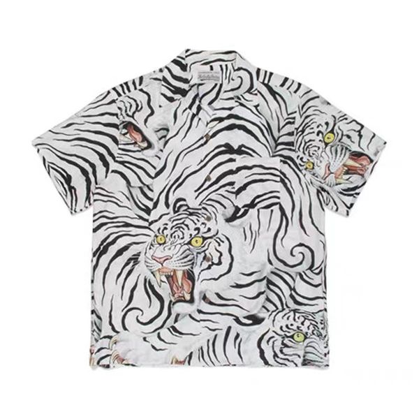 new 20ss summer men's designer tiger print shirt ~ american shirt super large button short sleeve, White;black
new 20ss summer men's designer tiger print shirt ~ american shirt super large button short sleeve, White;black