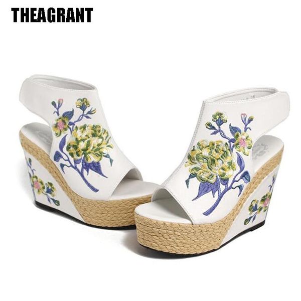 embroidered wedge women sandals platform summer shoes peep toe vintage high heels sole lady pumps wss3051, Black
embroidered wedge women sandals platform summer shoes peep toe vintage high heels sole lady pumps wss3051, Black