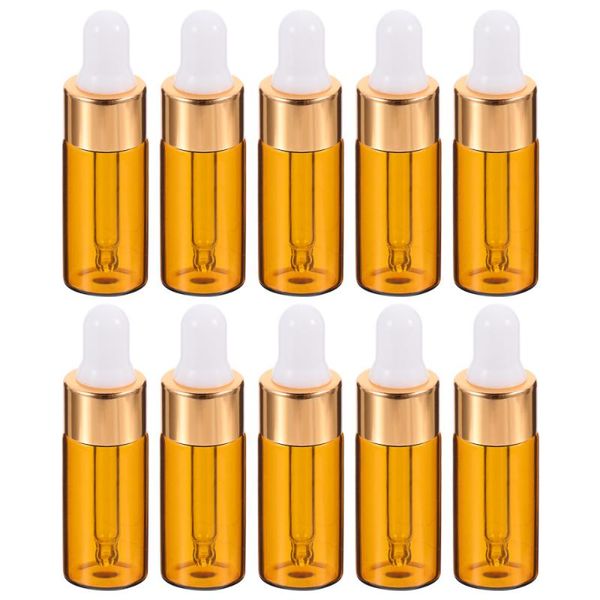 storage bottles & jars 30pcs 5ml glass dropper vial travel essential oil bottle container 
storage bottles & jars 30pcs 5ml glass dropper vial travel essential oil bottle container