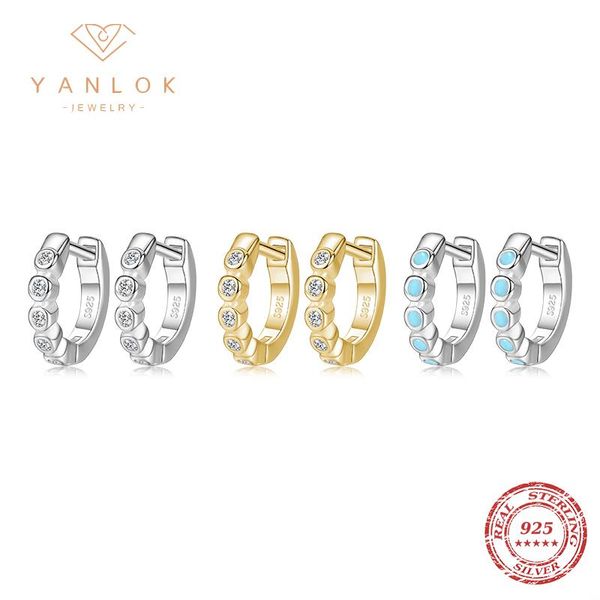 hoop & huggie yanlok collection 925 sterling silver luminous clear cz turquoise small earrings for women fashion jewelry, Golden;silver
hoop & huggie yanlok collection 925 sterling silver luminous clear cz turquoise small earrings for women fashion jewelry, Golden;silver