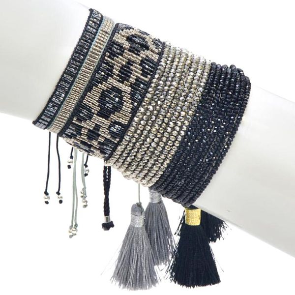leopard bracelet for men trendy multilayer crystal pulsera tassel jewelry adjustable rope jewellery miyuki bracelets charm, Golden;silver
leopard bracelet for men trendy multilayer crystal pulsera tassel jewelry adjustable rope jewellery miyuki bracelets charm, Golden;silver