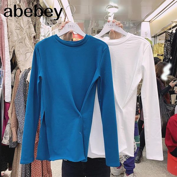 women's t-shirt solid basic long sleeve womens tshirt casual black white fashion crop t shirt ladies korean tee
women's t-shirt solid basic long sleeve womens tshirt casual black white fashion crop t shirt ladies korean tee