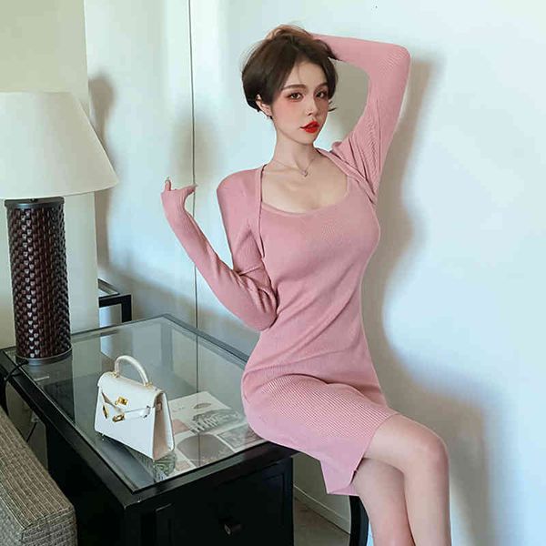 long sleeve knit korea women night club party dresses skinny slim fit ladies bodycon casual knee length dress, Black;gray
long sleeve knit korea women night club party dresses skinny slim fit ladies bodycon casual knee length dress, Black;gray