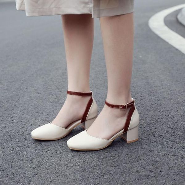 dress shoes big size 11 12 13 14 15 high heels sandals women woman summer ladies square head, shallow mouth, buckle, thick heel, Black
dress shoes big size 11 12 13 14 15 high heels sandals women woman summer ladies square head, shallow mouth, buckle, thick heel, Black