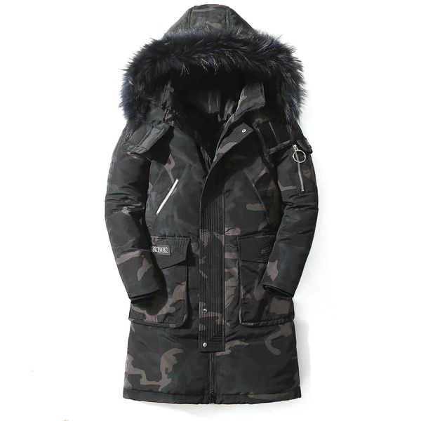 men's down & parkas winter jacket men puffer white duck filling thick warm long coat windproof big fur plumifero hombre k7ns, Black
men's down & parkas winter jacket men puffer white duck filling thick warm long coat windproof big fur plumifero hombre k7ns, Black