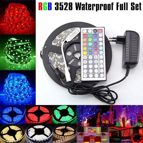 strips 5m 3528 rgb 300 led smd flexible light strip lamp+44 key ir+12v 2a power supply fft
strips 5m 3528 rgb 300 led smd flexible light strip lamp+44 key ir+12v 2a power supply fft