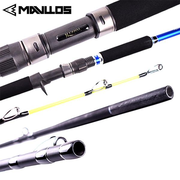 boat fishing rods mavllos 1.8m 2 section superhard jigging rod 50kg max drag fast action saltwater spinning for trout
boat fishing rods mavllos 1.8m 2 section superhard jigging rod 50kg max drag fast action saltwater spinning for trout
