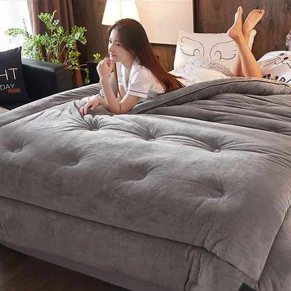 comforters & sets adults soild color milk velvet luxury winter quilt bedroom thick warm lamb cashmere quilted duvet bedding comforter blanke
comforters & sets adults soild color milk velvet luxury winter quilt bedroom thick warm lamb cashmere quilted duvet bedding comforter blanke