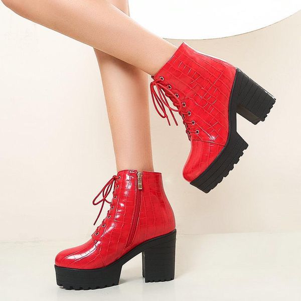 boots 2021 winter women fashion platform square high heel ankle zipper ladies shoes black red white brown
boots 2021 winter women fashion platform square high heel ankle zipper ladies shoes black red white brown