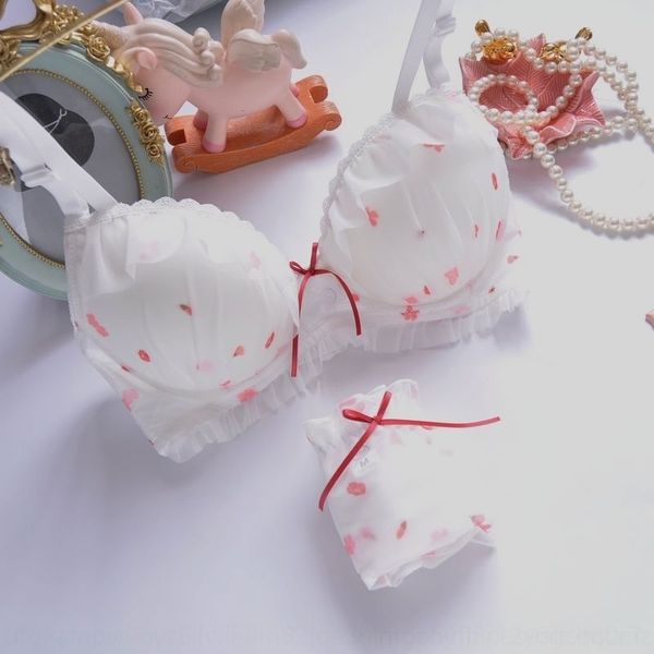 y77k white pink printing setunderwear bra setfilm cup without steel ring women's fresh girl lovely gathering underwear bra suit, Red;black
y77k white pink printing setunderwear bra setfilm cup without steel ring women's fresh girl lovely gathering underwear bra suit, Red;black