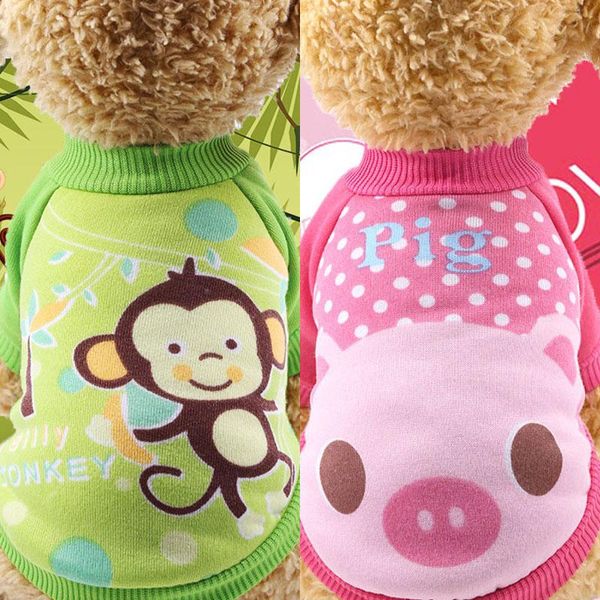 cartoon puppy dog sweater winter warm clothing for small dogs monkey pig print chihuahua coat fleece comfortable apparel
cartoon puppy dog sweater winter warm clothing for small dogs monkey pig print chihuahua coat fleece comfortable apparel