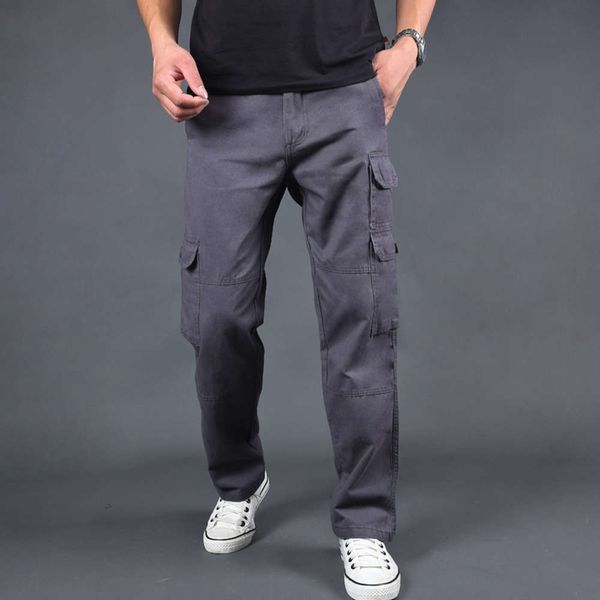 men's multi pocket overalls men's cotton tactical pants loose large casual pants spring and autumn thick, Blue
men's multi pocket overalls men's cotton tactical pants loose large casual pants spring and autumn thick, Blue
