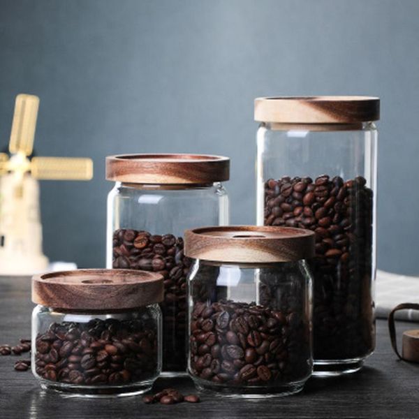 storage bottles & jars acacia glass sealed can kitchen miscellaneous grain transparent snack coffee bean tea
storage bottles & jars acacia glass sealed can kitchen miscellaneous grain transparent snack coffee bean tea