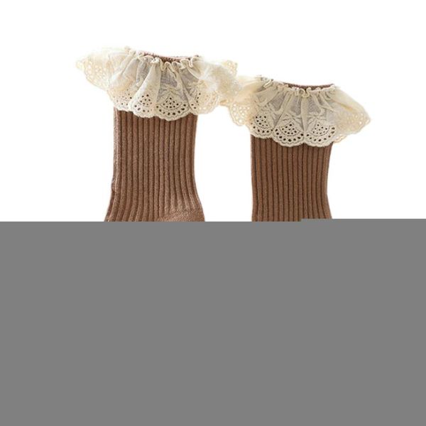 cute baby girls lace princess socks ribbed knit solid color anti-slip medium tube stockings kids turn cuff ruffle floor hosiery, Pink;yellow
cute baby girls lace princess socks ribbed knit solid color anti-slip medium tube stockings kids turn cuff ruffle floor hosiery, Pink;yellow