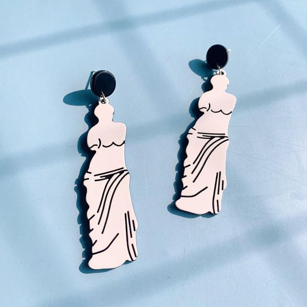 dangle & chandelier ziccowong fashion creative acrylic literature de milo drop earring for women girl unique design long gift, Silver
dangle & chandelier ziccowong fashion creative acrylic literature de milo drop earring for women girl unique design long gift, Silver