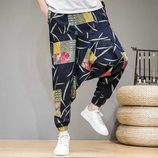 men's pants summer autumn bloomers male casual printed loose cotton harem big crotch men hip hop baggy r7ap 5f7i, Black
men's pants summer autumn bloomers male casual printed loose cotton harem big crotch men hip hop baggy r7ap 5f7i, Black