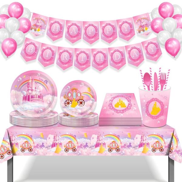 disposable dinnerware pink theme tableware plates cup wedding birthday party decoration baby shower kids girl 1st supplies
disposable dinnerware pink theme tableware plates cup wedding birthday party decoration baby shower kids girl 1st supplies
