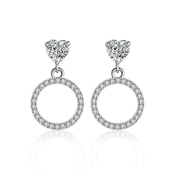 arrival silver color heart drop earrings for women luxury cubic zirconia round dangle wedding jewelry & chandelier
arrival silver color heart drop earrings for women luxury cubic zirconia round dangle wedding jewelry & chandelier