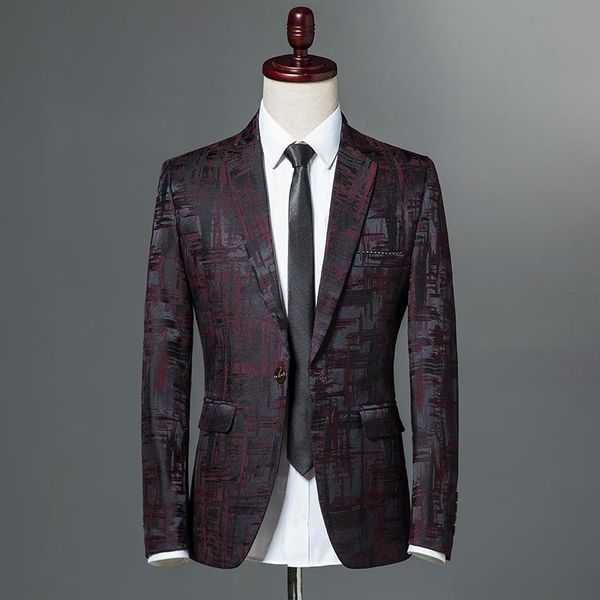 men's suits & blazers 2021 spring autumn classic suit jacket single button casual slim fit business men dress blazer wine red grey, White;black
men's suits & blazers 2021 spring autumn classic suit jacket single button casual slim fit business men dress blazer wine red grey, White;black
