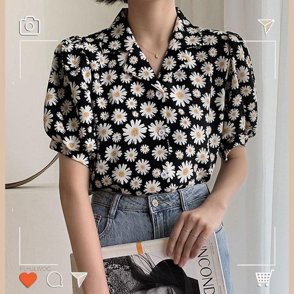 women's blouses & shirts summer loose flower beach holiday chic korean fashion plus size button single-breasted shirt blouse camisas f, White
women's blouses & shirts summer loose flower beach holiday chic korean fashion plus size button single-breasted shirt blouse camisas f, White