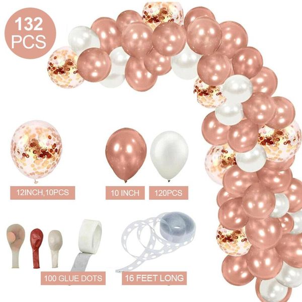 party decoration 132pcs balloon chain set sequin combination arched door holiday decor for baby shower wedding birthday anniversary
party decoration 132pcs balloon chain set sequin combination arched door holiday decor for baby shower wedding birthday anniversary