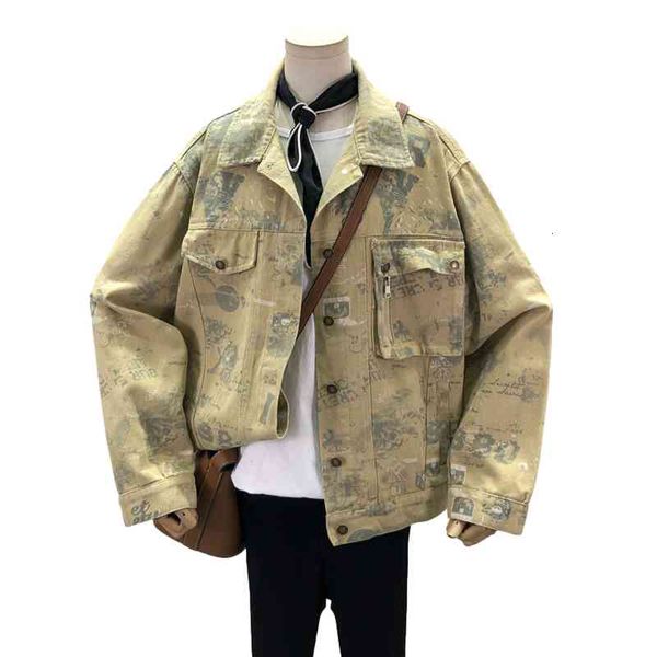 women's fur & faux vintage plus size khaki denim jacket women embroidery letters print big pocket casual jeans coat female loose o, Black
women's fur & faux vintage plus size khaki denim jacket women embroidery letters print big pocket casual jeans coat female loose o, Black