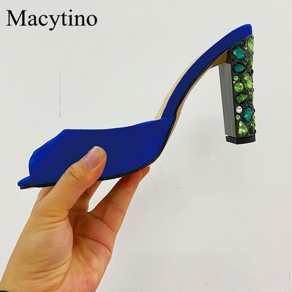 slippers diamond heel decoration ladies high round toe crystal rhinestone fashion party, Black
slippers diamond heel decoration ladies high round toe crystal rhinestone fashion party, Black