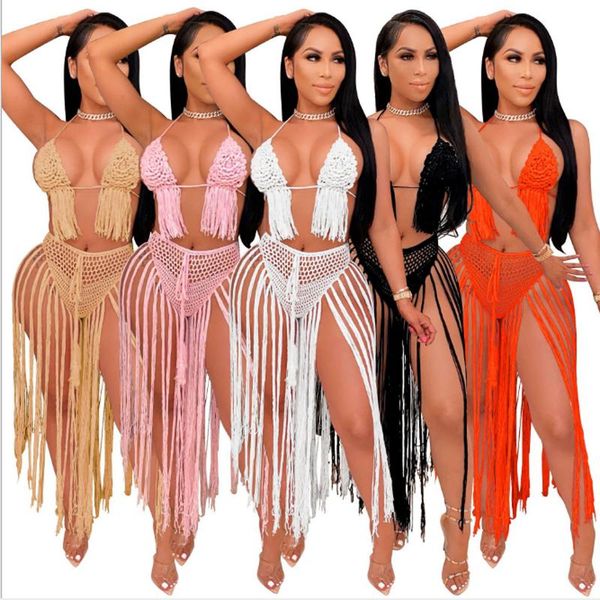 handmade crochet tassel 2pcs/set beachwear cover-ups women bra short bottom bikini swimwear cover up women's, White;black
handmade crochet tassel 2pcs/set beachwear cover-ups women bra short bottom bikini swimwear cover up women's, White;black