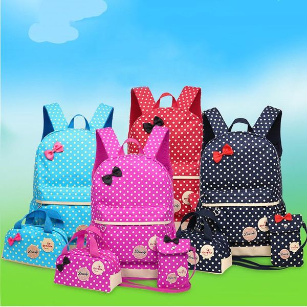 school bags 3 pcs/set rucksack mochila knapsack fashion for teenagers shcool bag colors backpack with dot pattern shoulder travel
school bags 3 pcs/set rucksack mochila knapsack fashion for teenagers shcool bag colors backpack with dot pattern shoulder travel