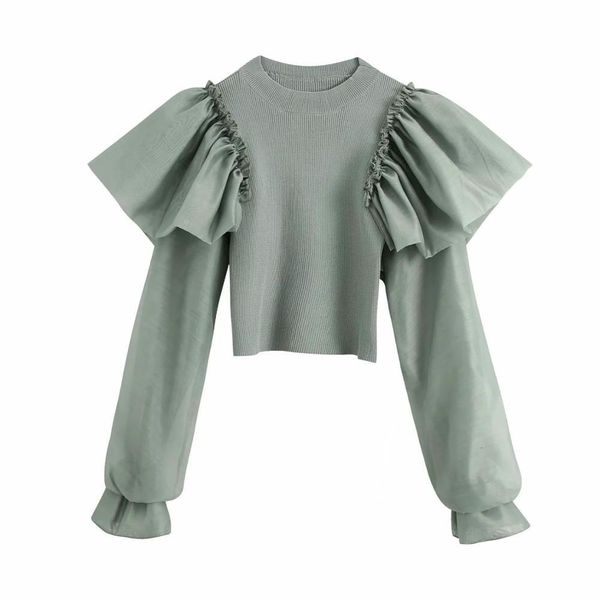 sweaters women knitted long ruffled sleeves contrast pullover casual fashion sweater femme vetement ropa mujer, White;black
sweaters women knitted long ruffled sleeves contrast pullover casual fashion sweater femme vetement ropa mujer, White;black