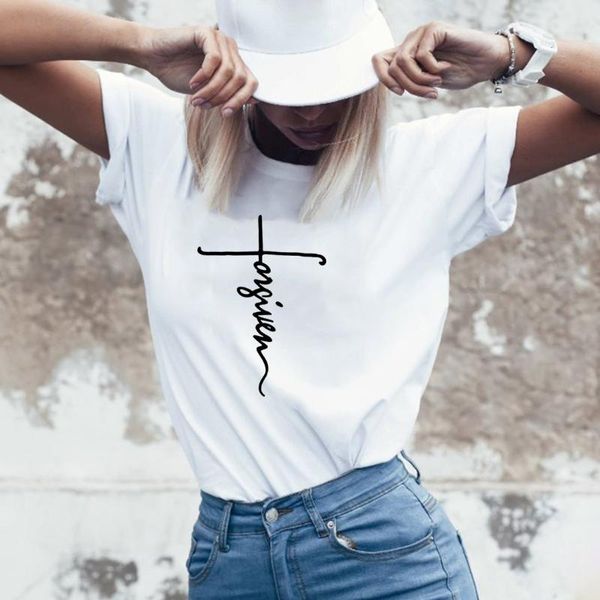 women's t-shirt christian t shirts women short sleeve o-neck cotton graphic tee shirt femme black white loose tshirt top
women's t-shirt christian t shirts women short sleeve o-neck cotton graphic tee shirt femme black white loose tshirt top