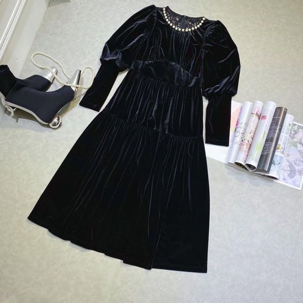 casual dresses yk12575 fashion women 2021 spring dress luxury european design party style, Black;gray
casual dresses yk12575 fashion women 2021 spring dress luxury european design party style, Black;gray
