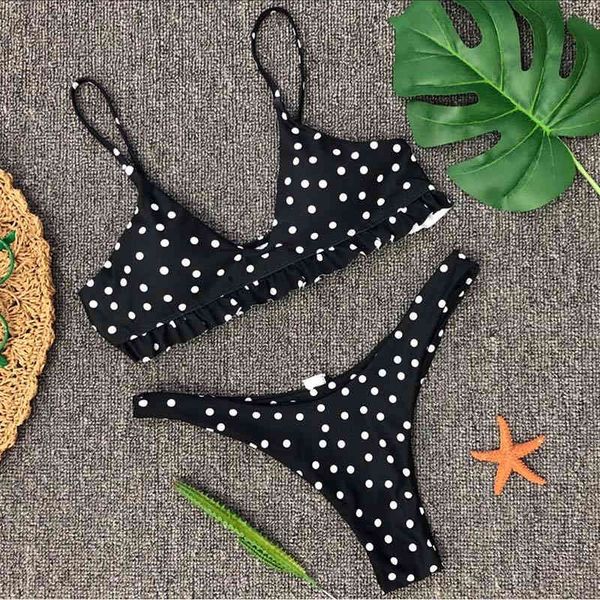 dot print bikinis women solid ruffle bikini set swimwear low waist bathing suit brazilian beachwear summer swimsuit biquiniin
dot print bikinis women solid ruffle bikini set swimwear low waist bathing suit brazilian beachwear summer swimsuit biquiniin