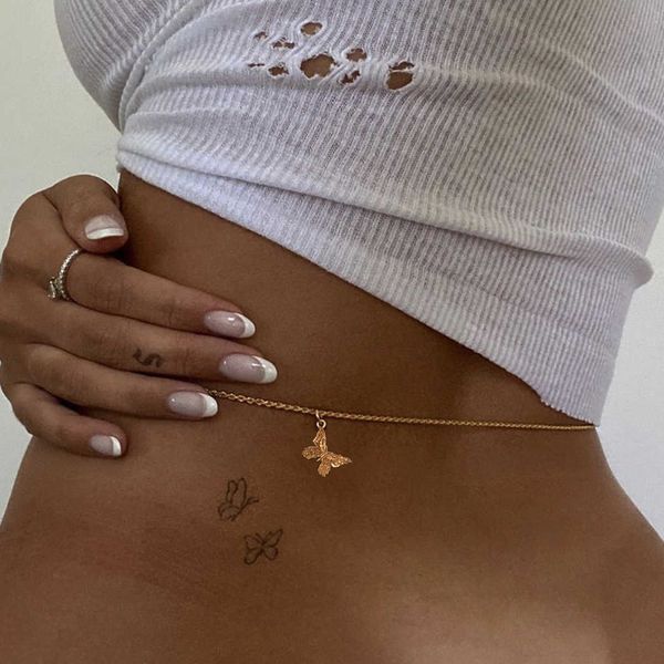 sweet butterfly pendant belly chain fashion cute body waist chain beach body jewelry gifts p0811, Silver
sweet butterfly pendant belly chain fashion cute body waist chain beach body jewelry gifts p0811, Silver