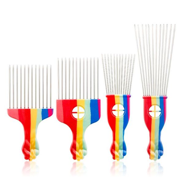 hair brushes salon line metal african american pick combs afro comb for hairdressing styling tool wide tooth fork, Silver
hair brushes salon line metal african american pick combs afro comb for hairdressing styling tool wide tooth fork, Silver