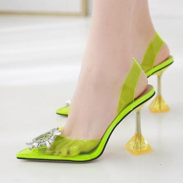women metal slip on sandals female pointed toe rhinestones high heels ladies shoes crystal woman pumps plus size, Black
women metal slip on sandals female pointed toe rhinestones high heels ladies shoes crystal woman pumps plus size, Black