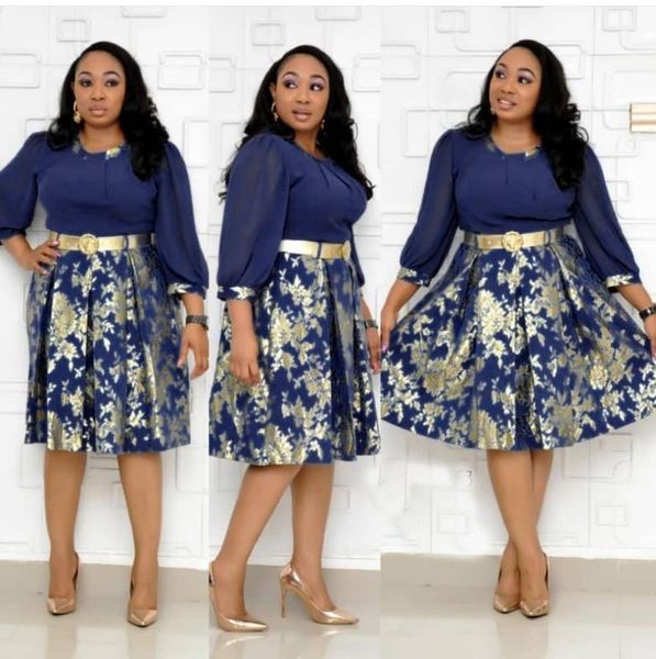 casual dresses style african women clothing lady dress floral autumn summer qp82, Black;gray
casual dresses style african women clothing lady dress floral autumn summer qp82, Black;gray