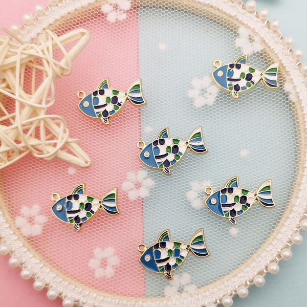 10pcs 17x25mm cute fish charms metal enamel charm pendants for jewelry making and crafting fashion earring bracelet floating, Bronze;silver
10pcs 17x25mm cute fish charms metal enamel charm pendants for jewelry making and crafting fashion earring bracelet floating, Bronze;silver